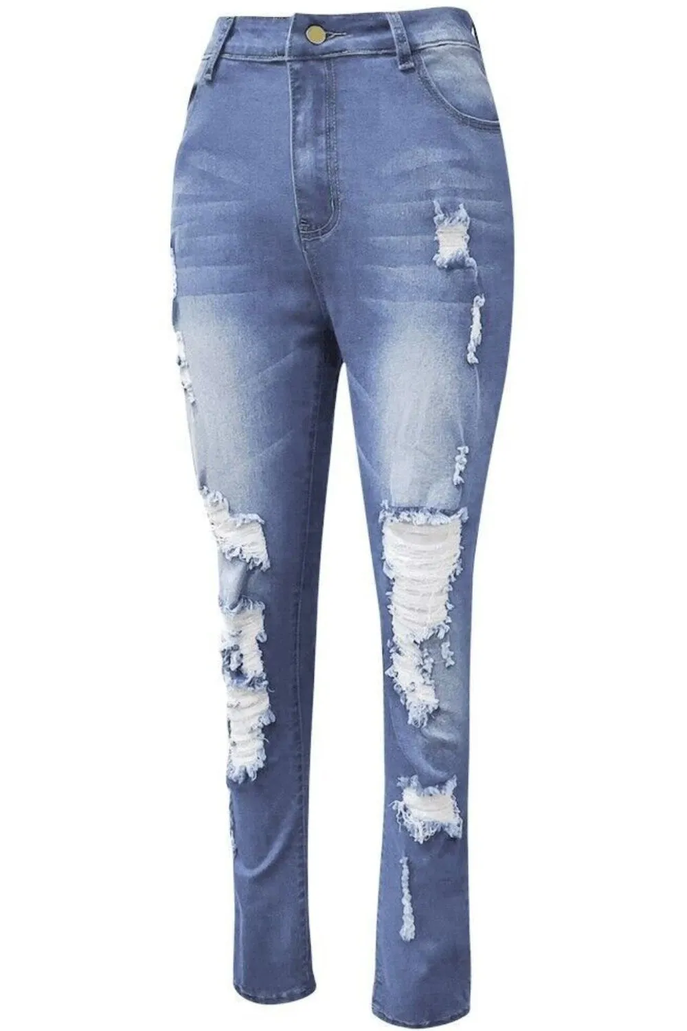 Distressed Skinny Jeans