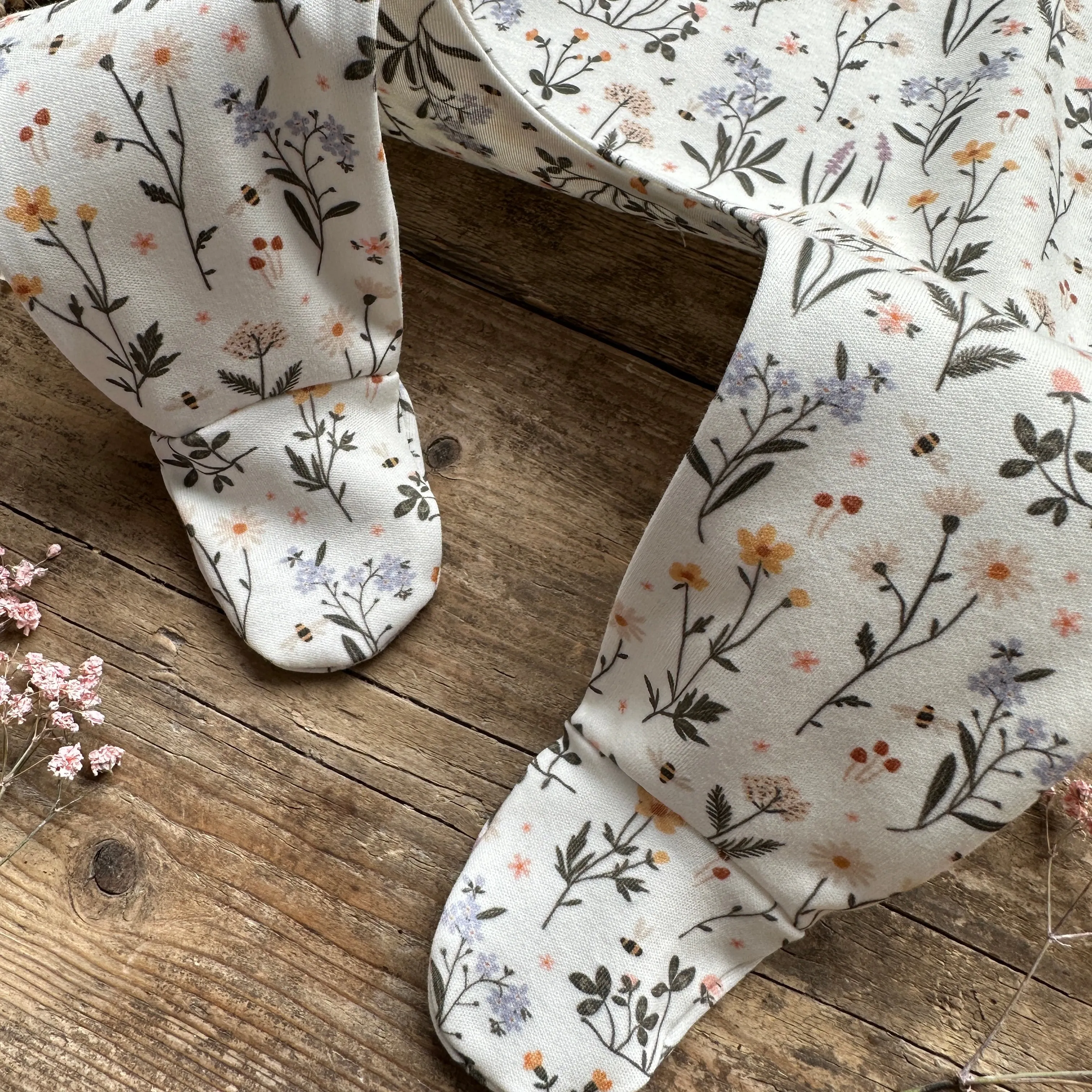 Ditsy Meadow Footed Romper | Ready To Post
