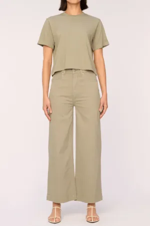 DL 1961 - Hepburn Wide Leg Wide Leg Vintage in Alpine Green