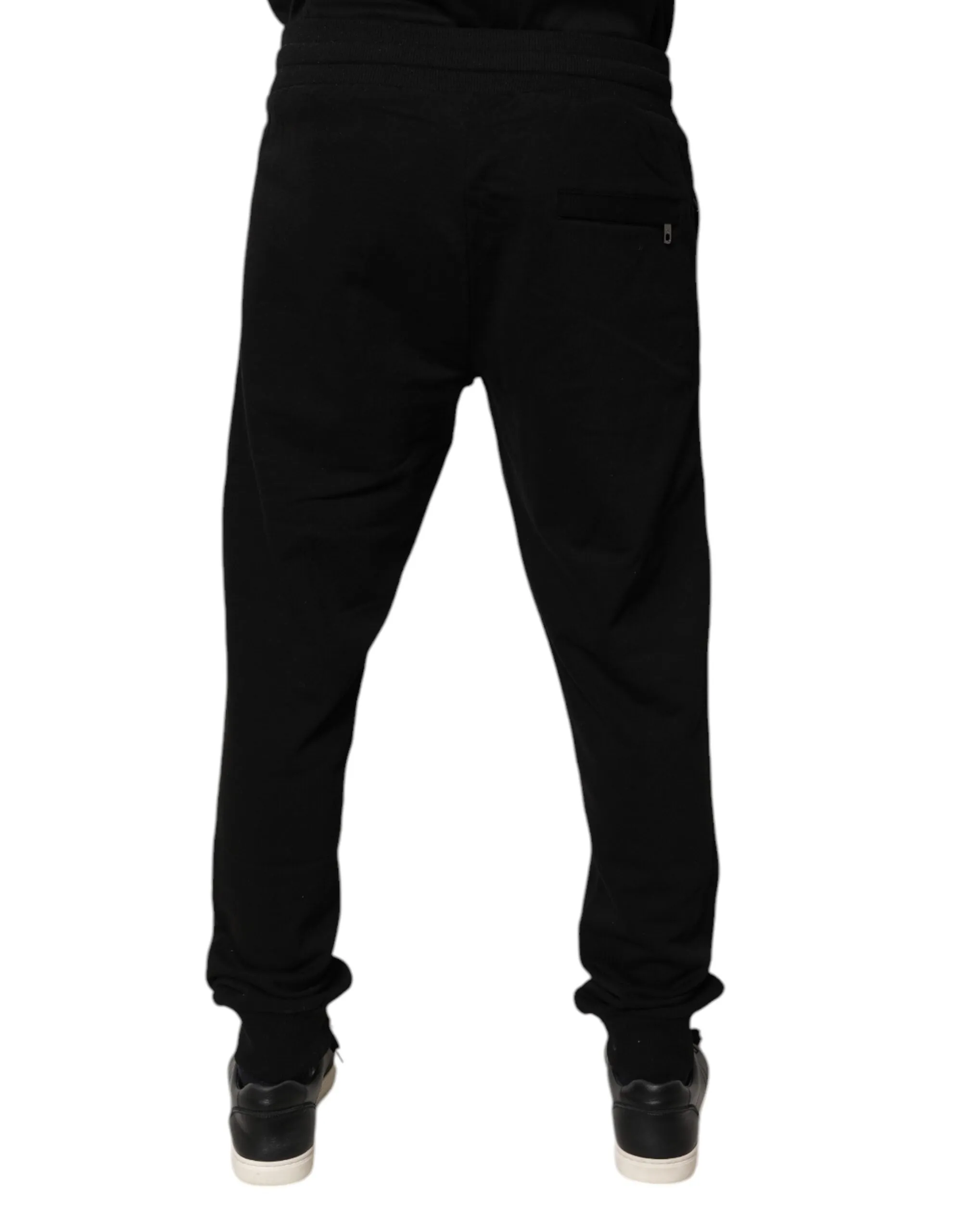 Dolce & Gabbana Cotton Mid Waist Jogger SweatMen's Men's Pants