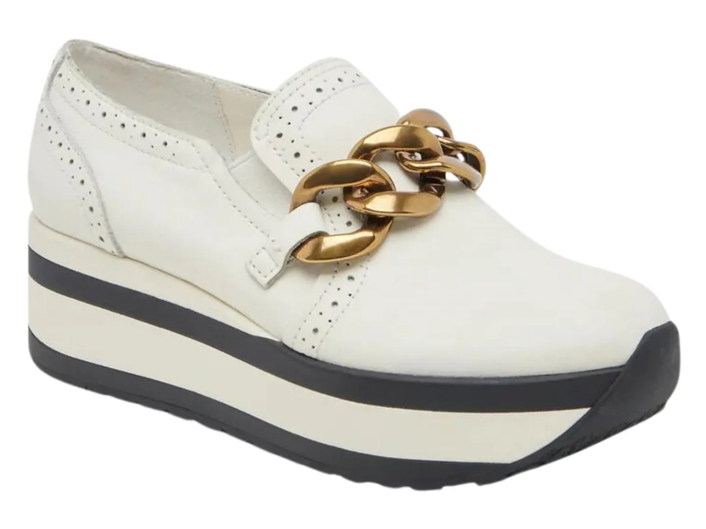 Dolce Vita: Jhenee in White Leather