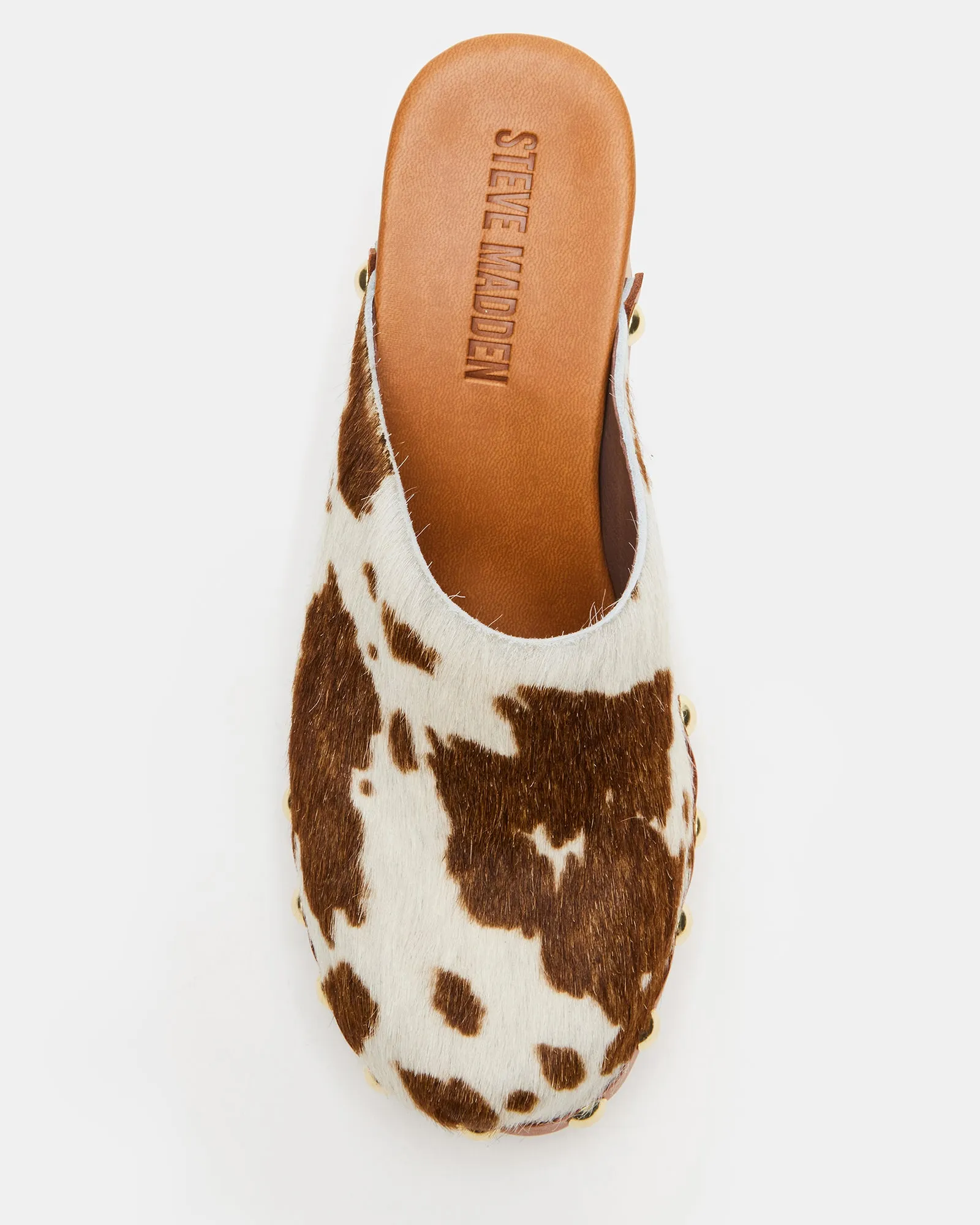DUTTON TAN COW PRINT
