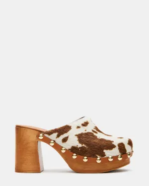 DUTTON TAN COW PRINT