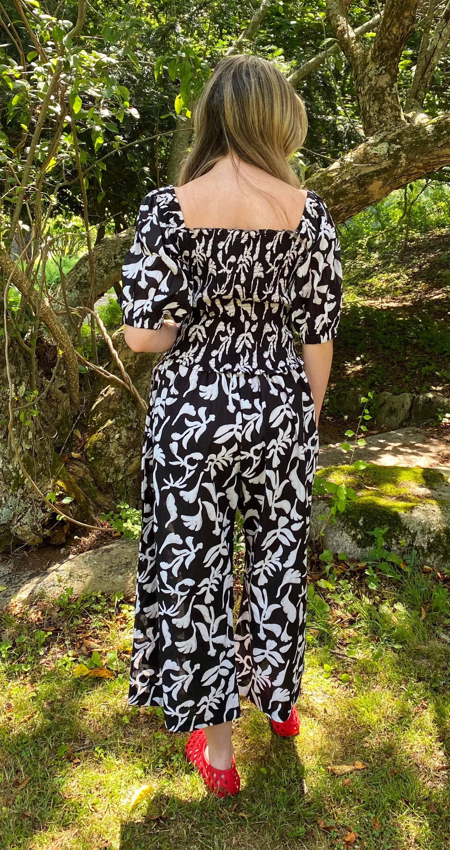 Easy Pant | Collage Black