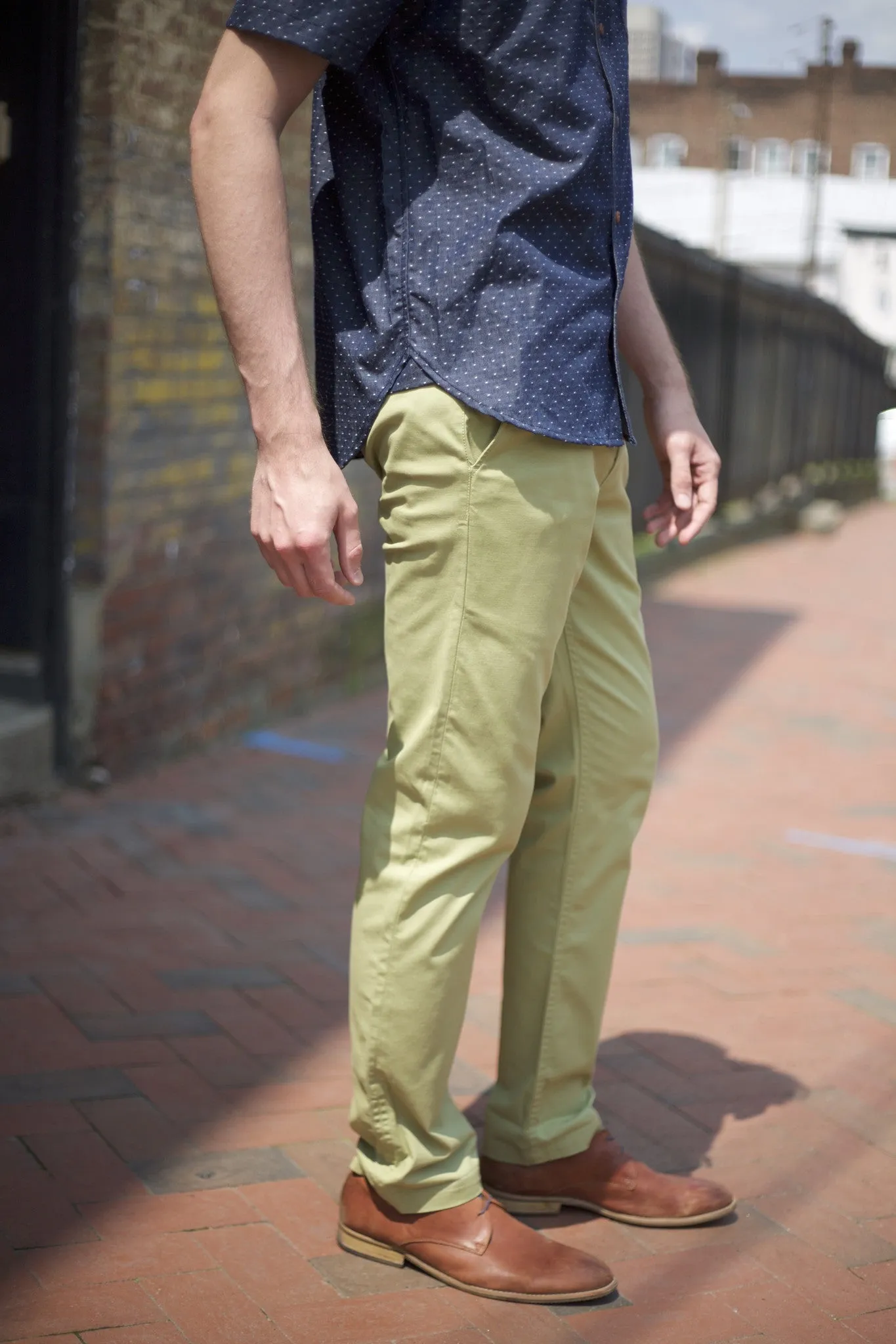 EC1 Slim Stretch Chino Sage