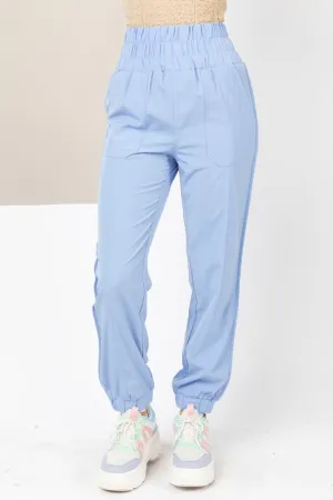 Elasticized waist jogger pants