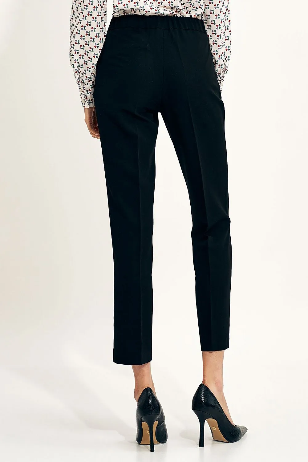 Elegant Loose-Fit Chino Trousers