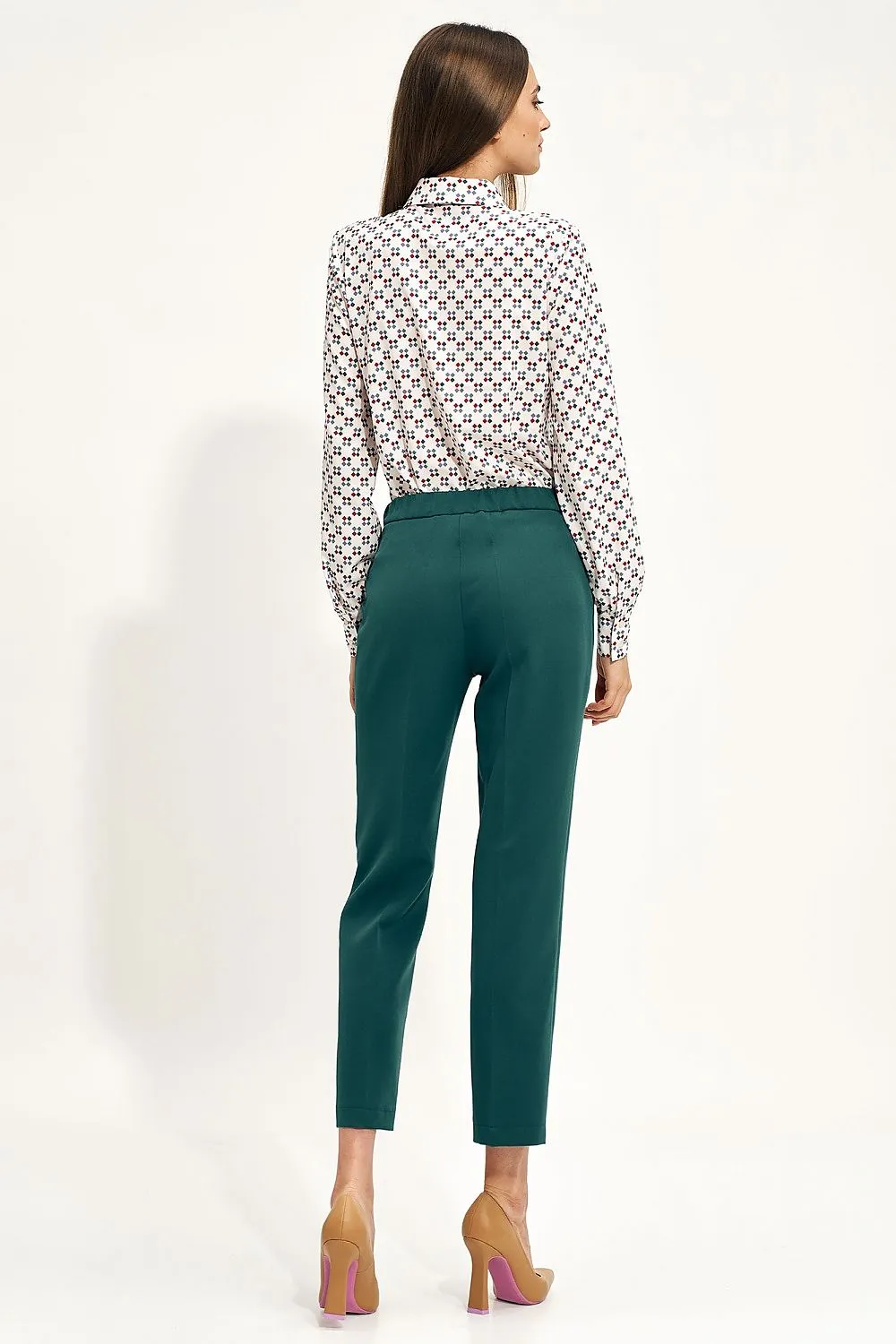 Elegant Loose-Fit Chino Trousers