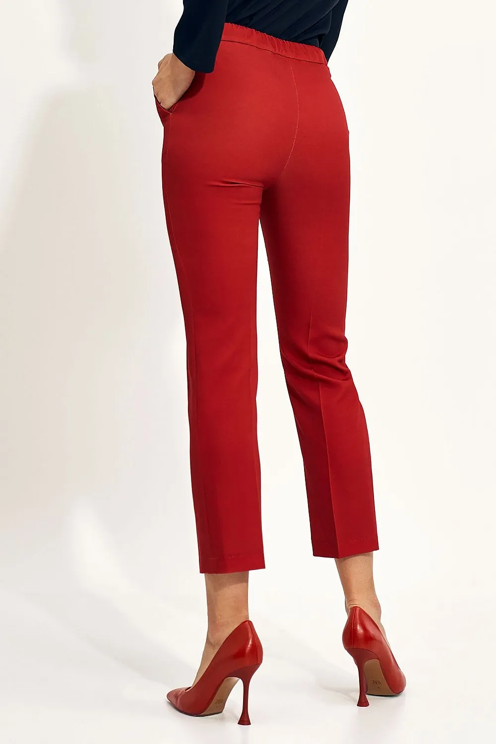 Elegant Loose-Fit Chino Trousers