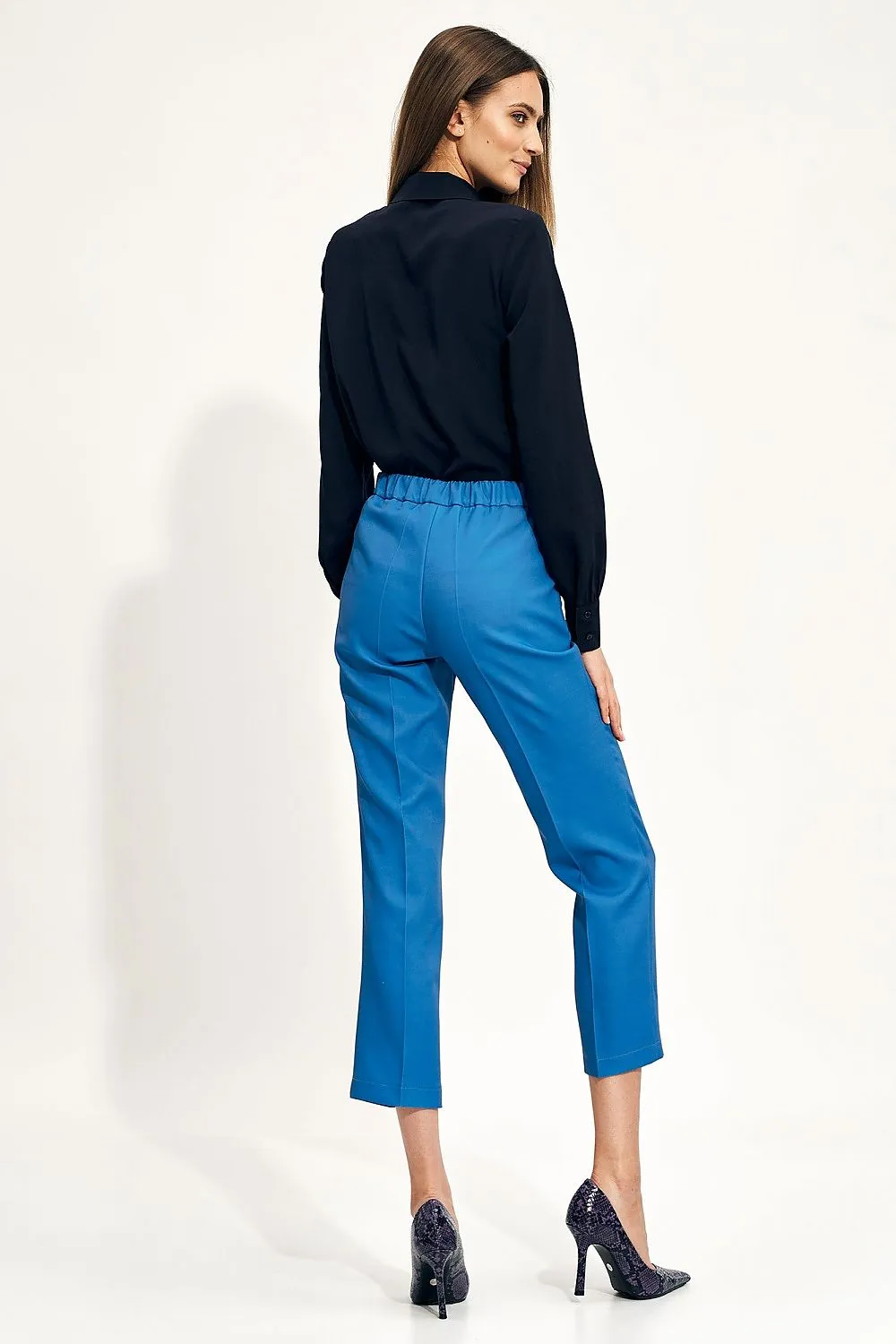 Elegant Loose-Fit Chino Trousers