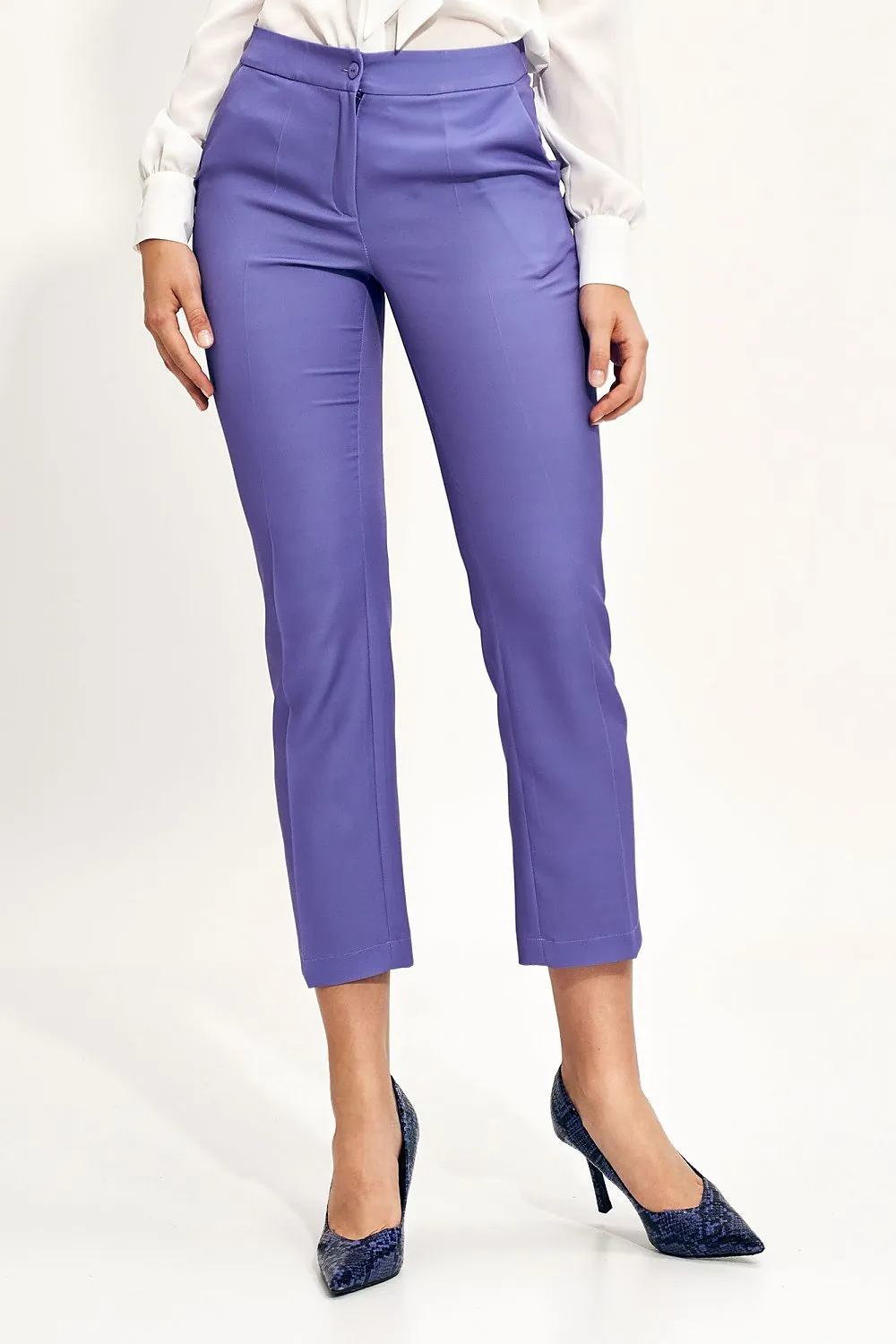 Elegant Loose-Fit Chino Trousers