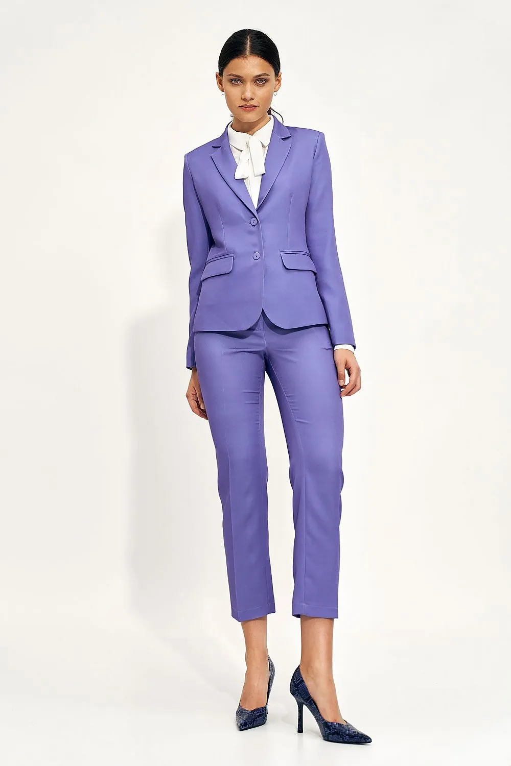 Elegant Loose-Fit Chino Trousers