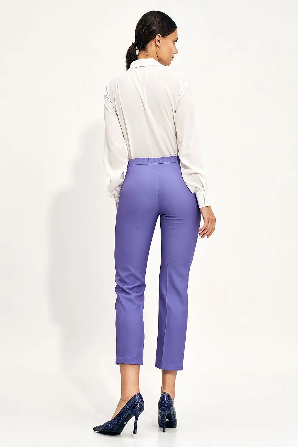 Elegant Loose-Fit Chino Trousers