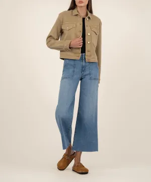 Elle Crop Denim Jacket - FINAL SALE