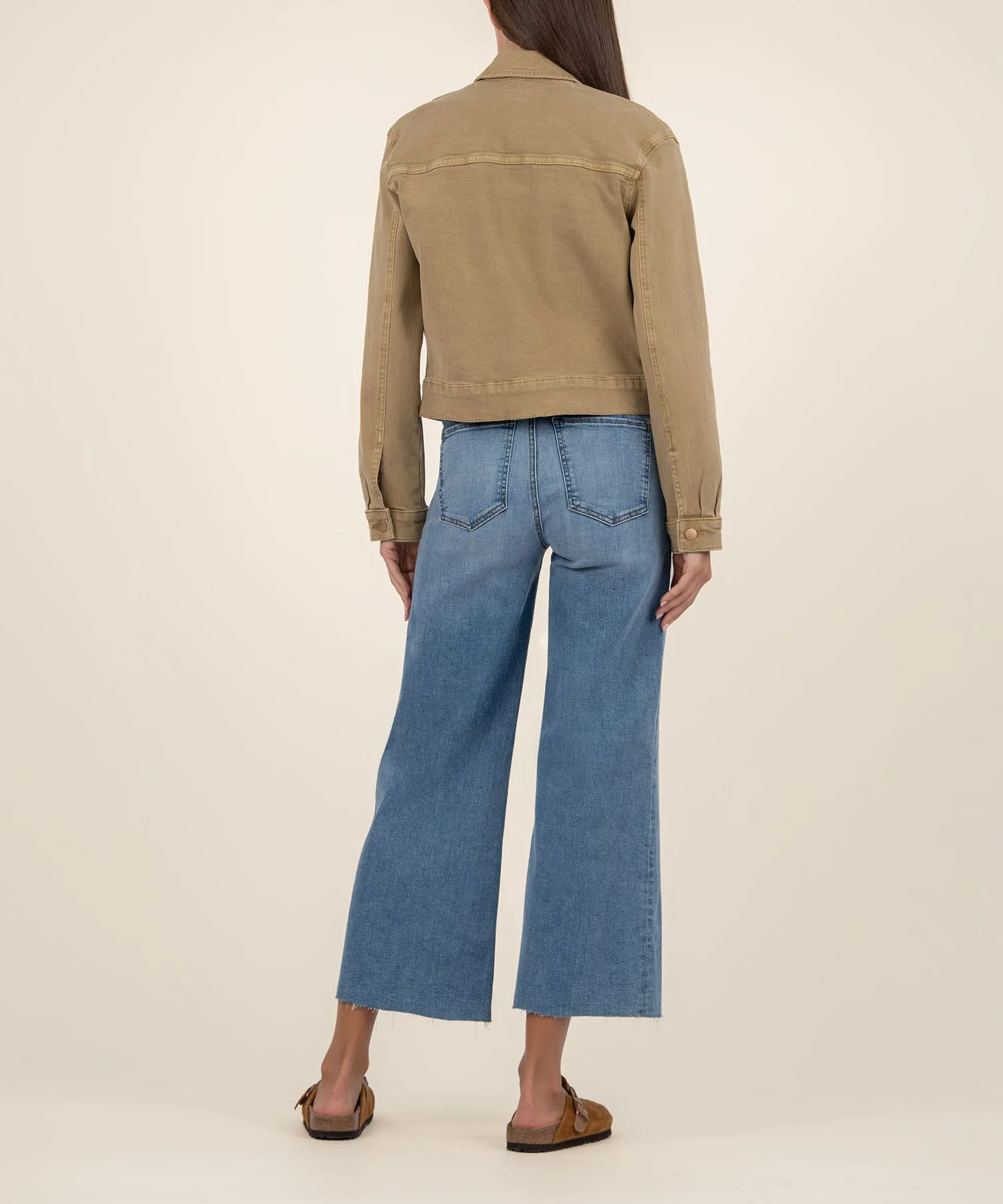 Elle Crop Denim Jacket - FINAL SALE