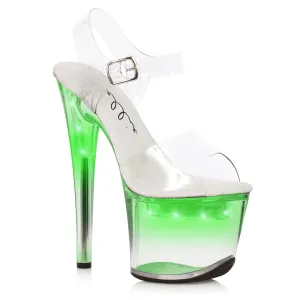 Ellie Shoes L709-BROOK Stiletto with Multi-color Light in Platform