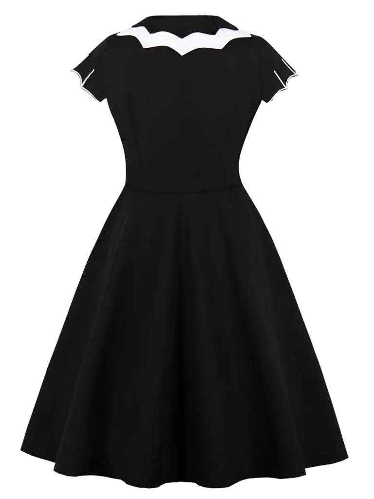 Embroidery Double-Layer Vintage Dress