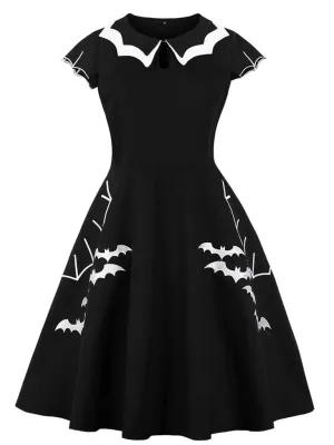 Embroidery Double-Layer Vintage Dress