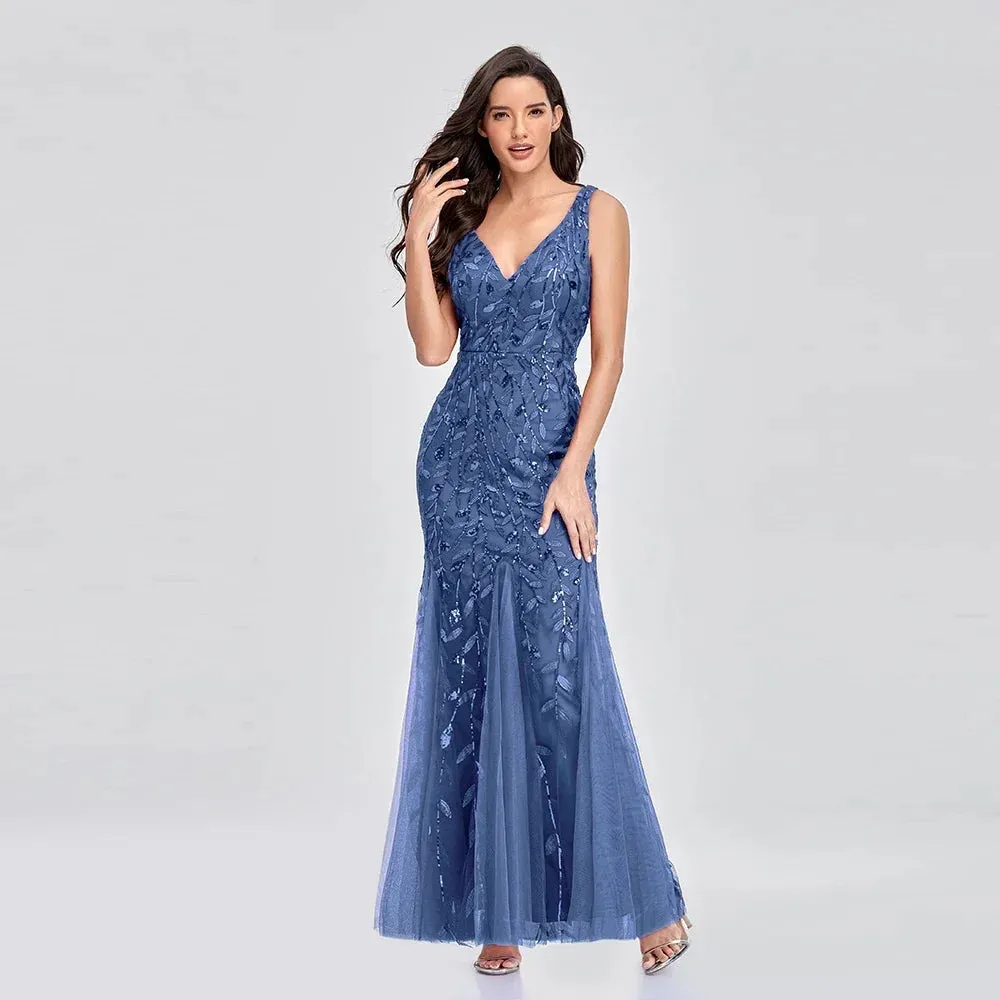 Emily Evening Dress (4 Colors)
