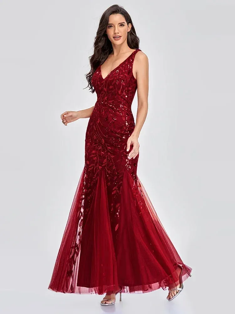 Emily Evening Dress (4 Colors)