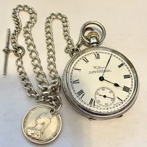 ENGLISH STERLING SILVER WALTHAM