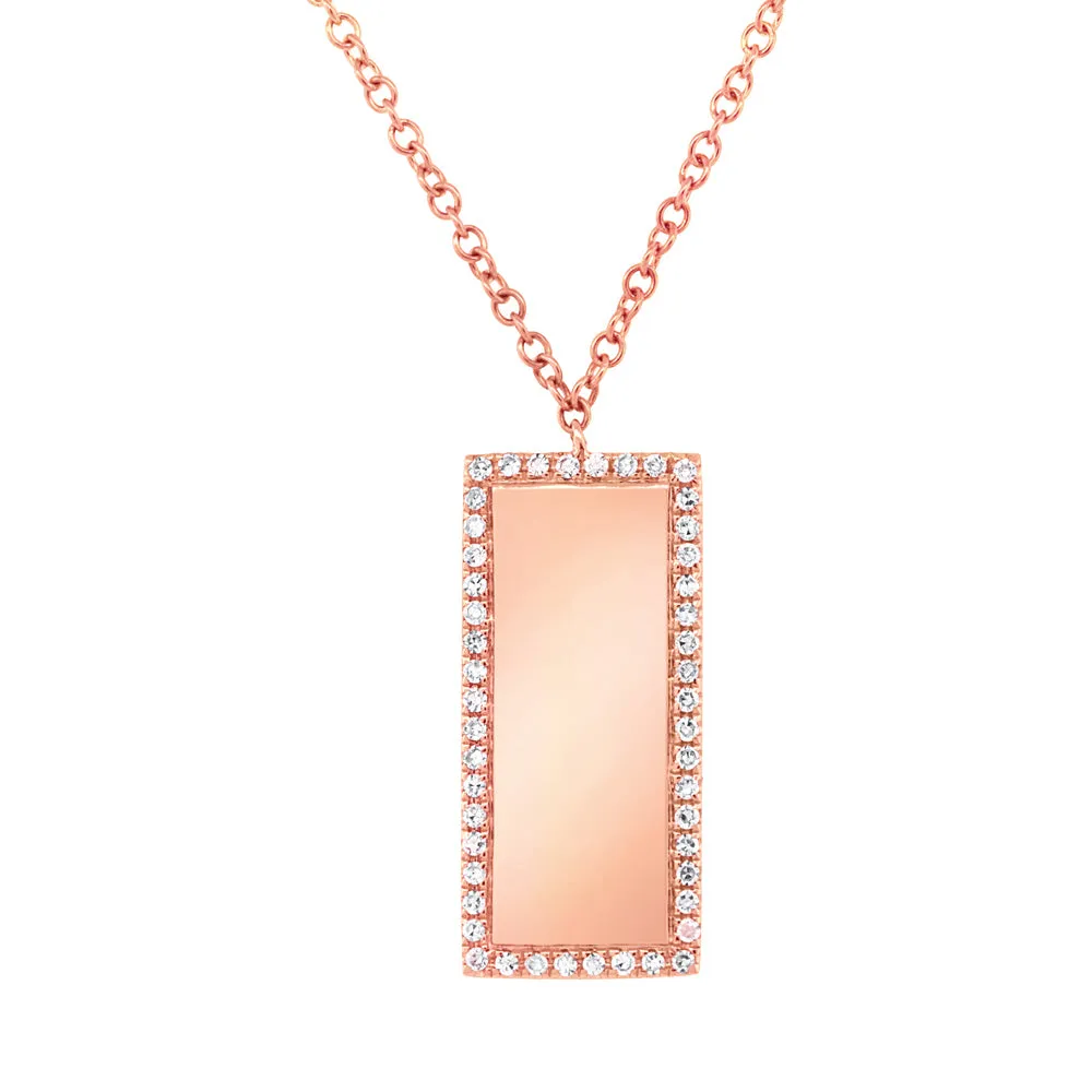 Engravable ID Necklace