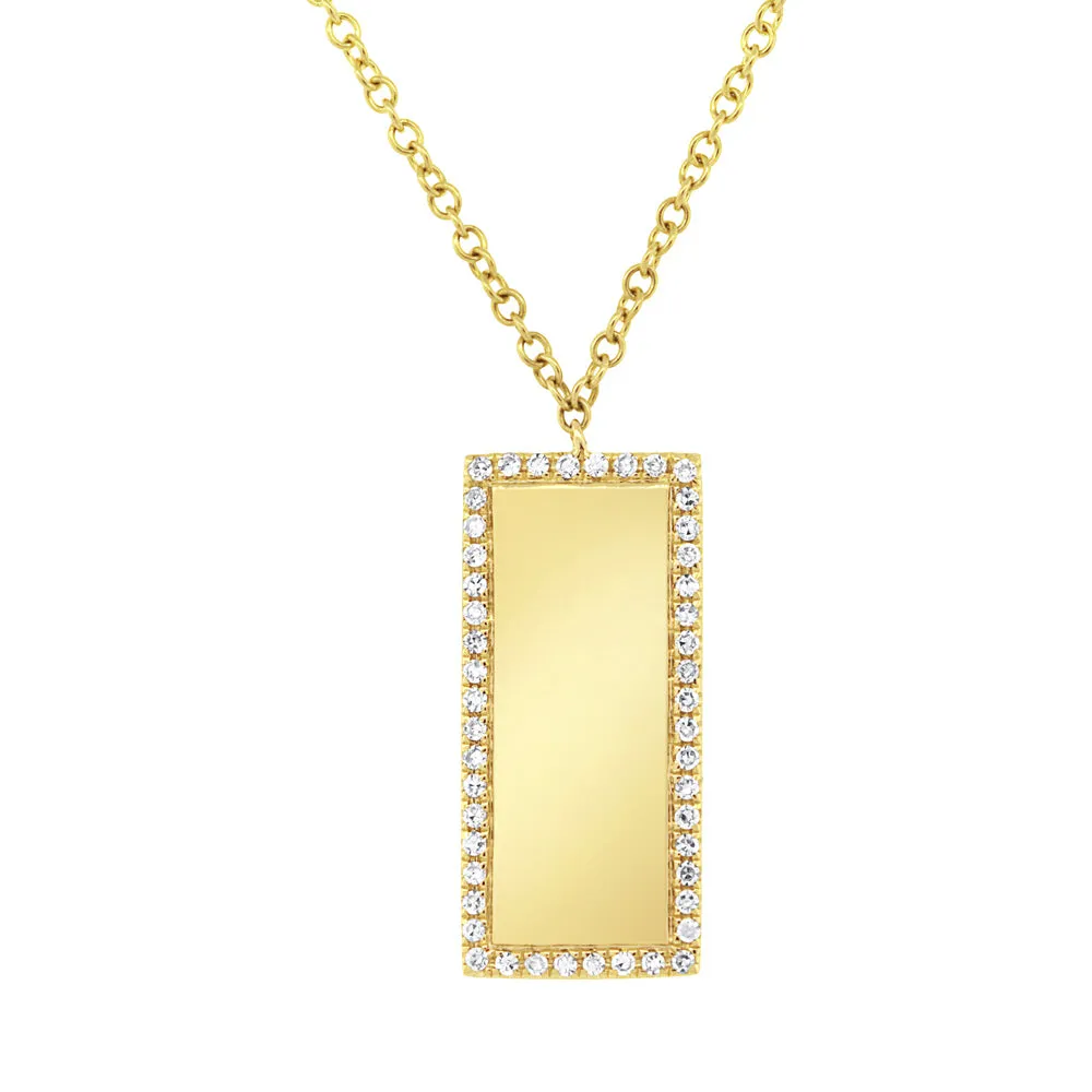 Engravable ID Necklace