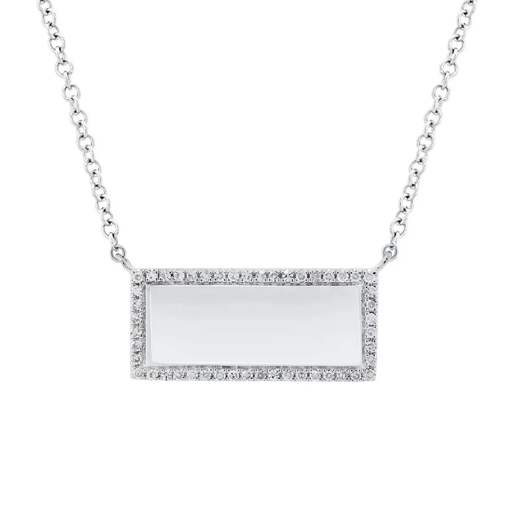 Engraveable ID Necklace