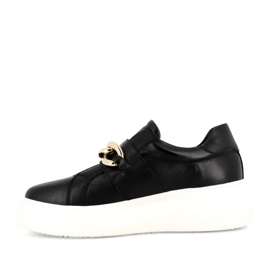 ENZO - BLACK LEATHER