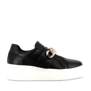 ENZO - BLACK LEATHER