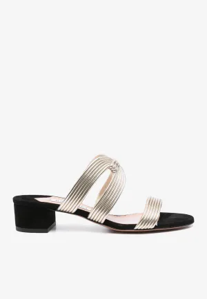 Escencia 35 Leather Mules