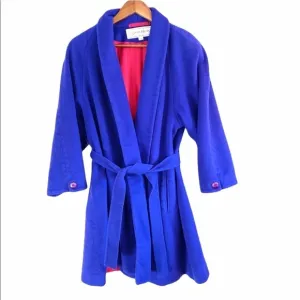 Evan Picone Ladies Union Made Vintage Belted 100% Pure Wool Peacoat