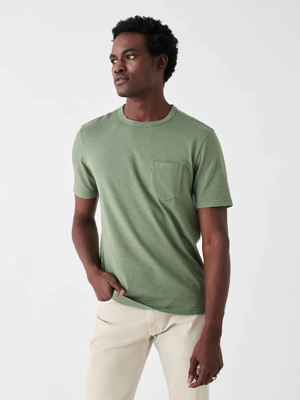 Faherty - Sunwashed Pocket Tee