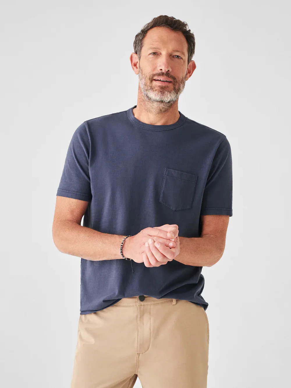 Faherty - Sunwashed Pocket Tee