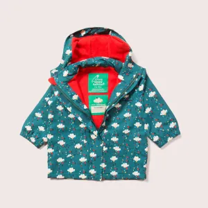 Falling Water Waterproof Lined Recycled Raincoat