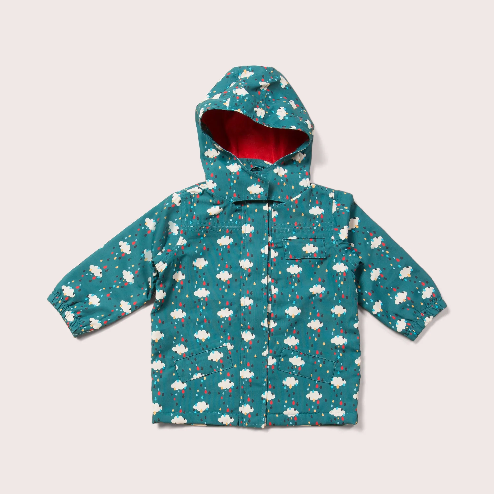 Falling Water Waterproof Lined Recycled Raincoat