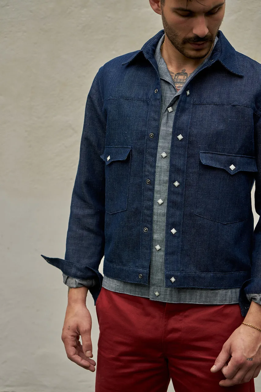 Fatboy Clothing "Philip's Cafe" Indigo Western Jacket