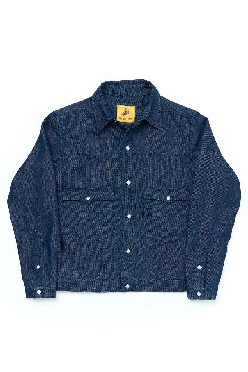 Fatboy Clothing "Philip's Cafe" Indigo Western Jacket