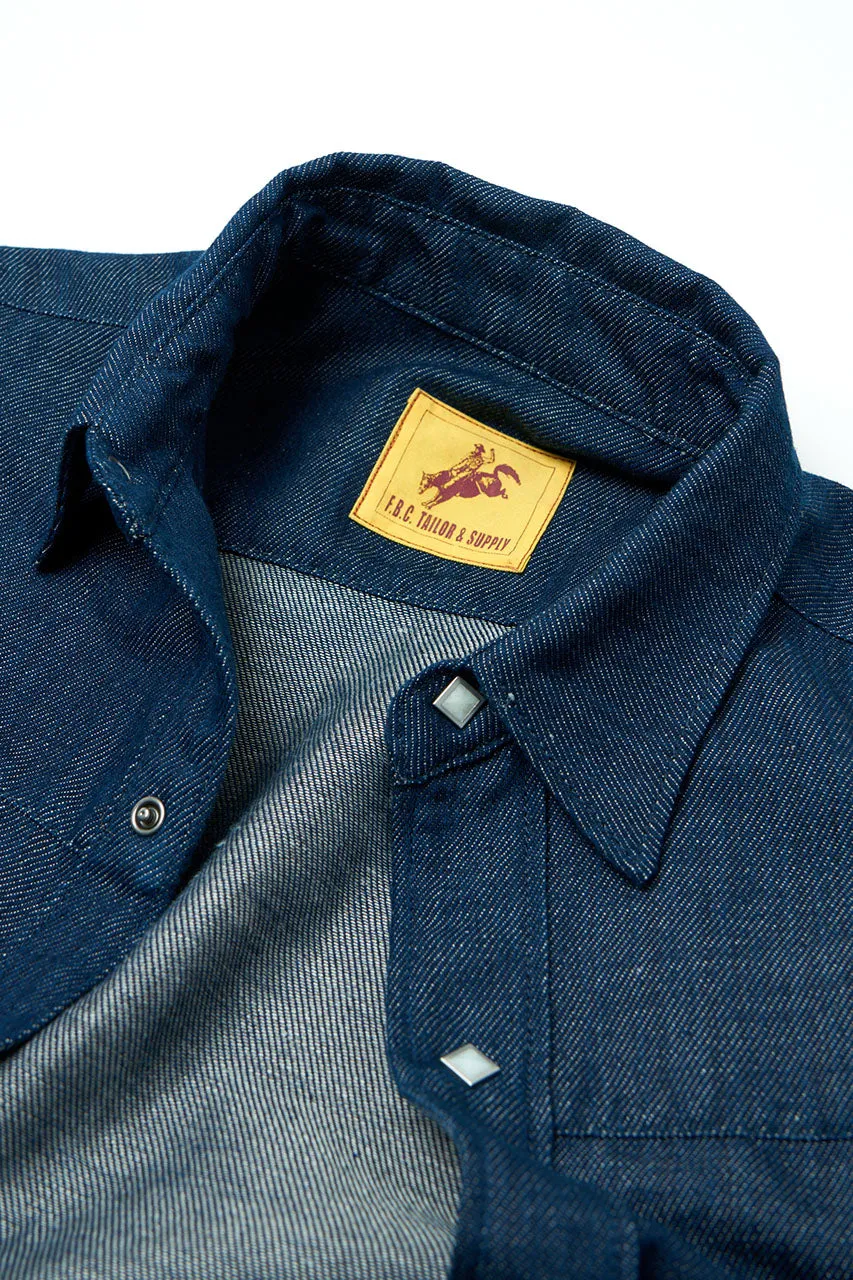 Fatboy Clothing "Philip's Cafe" Indigo Western Jacket