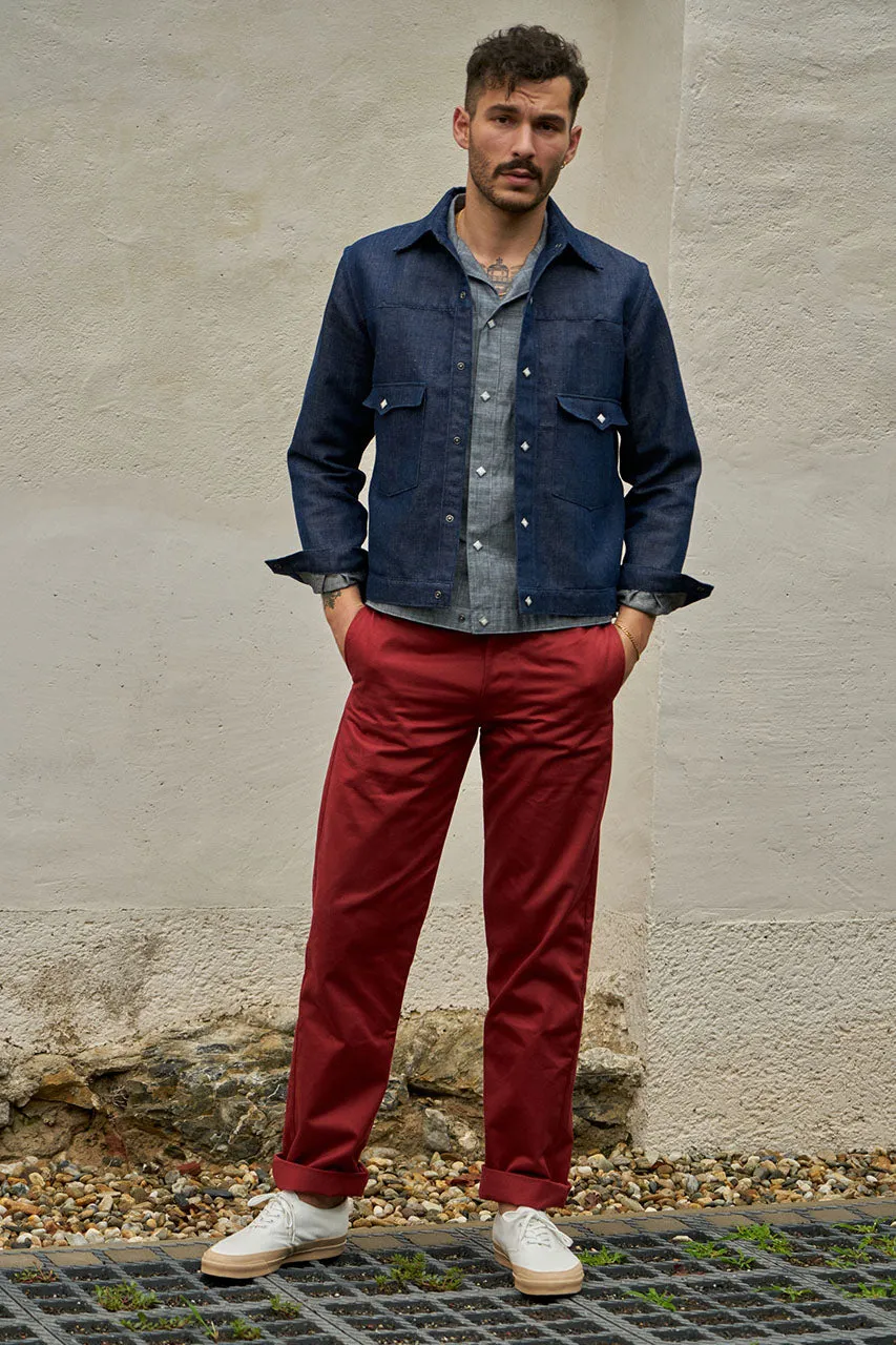 Fatboy Clothing "Philip's Cafe" Indigo Western Jacket