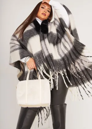 Faux Fur Satchel