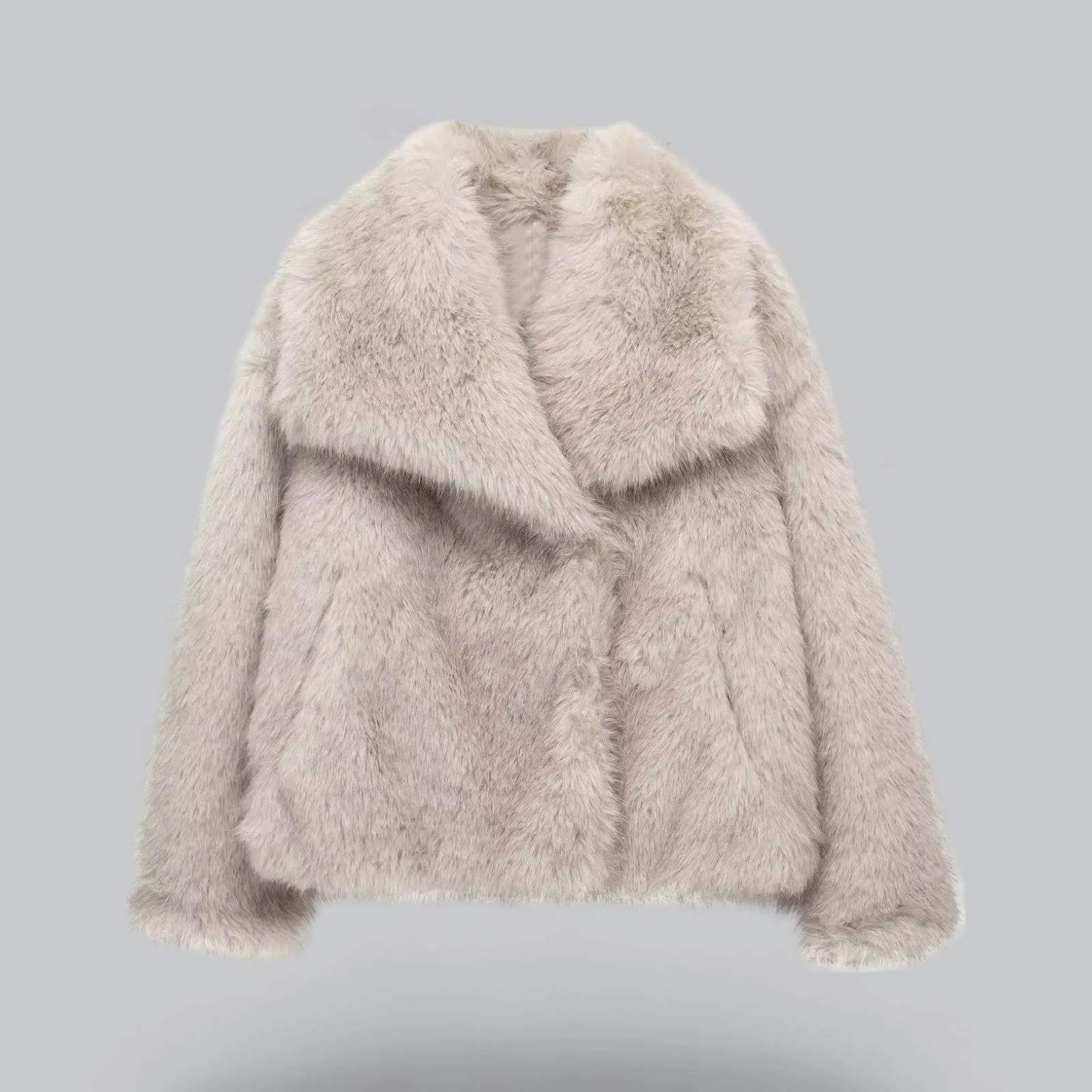 Faux Fur Winter Jacket | Women's Luxury Coat, Soft Material, Warm & Stylish Design