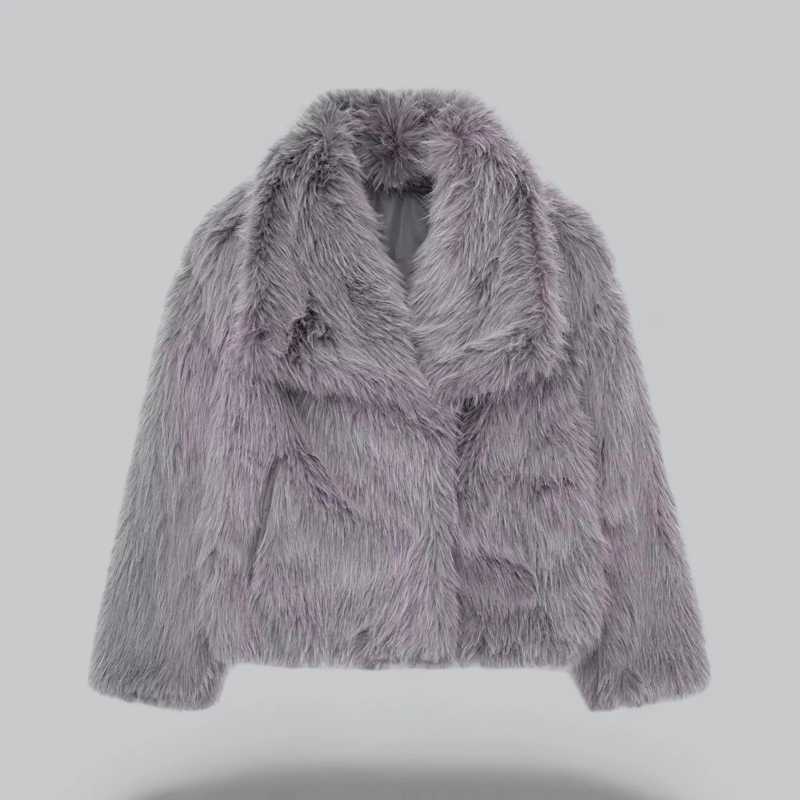 Faux Fur Winter Jacket | Women's Luxury Coat, Soft Material, Warm & Stylish Design