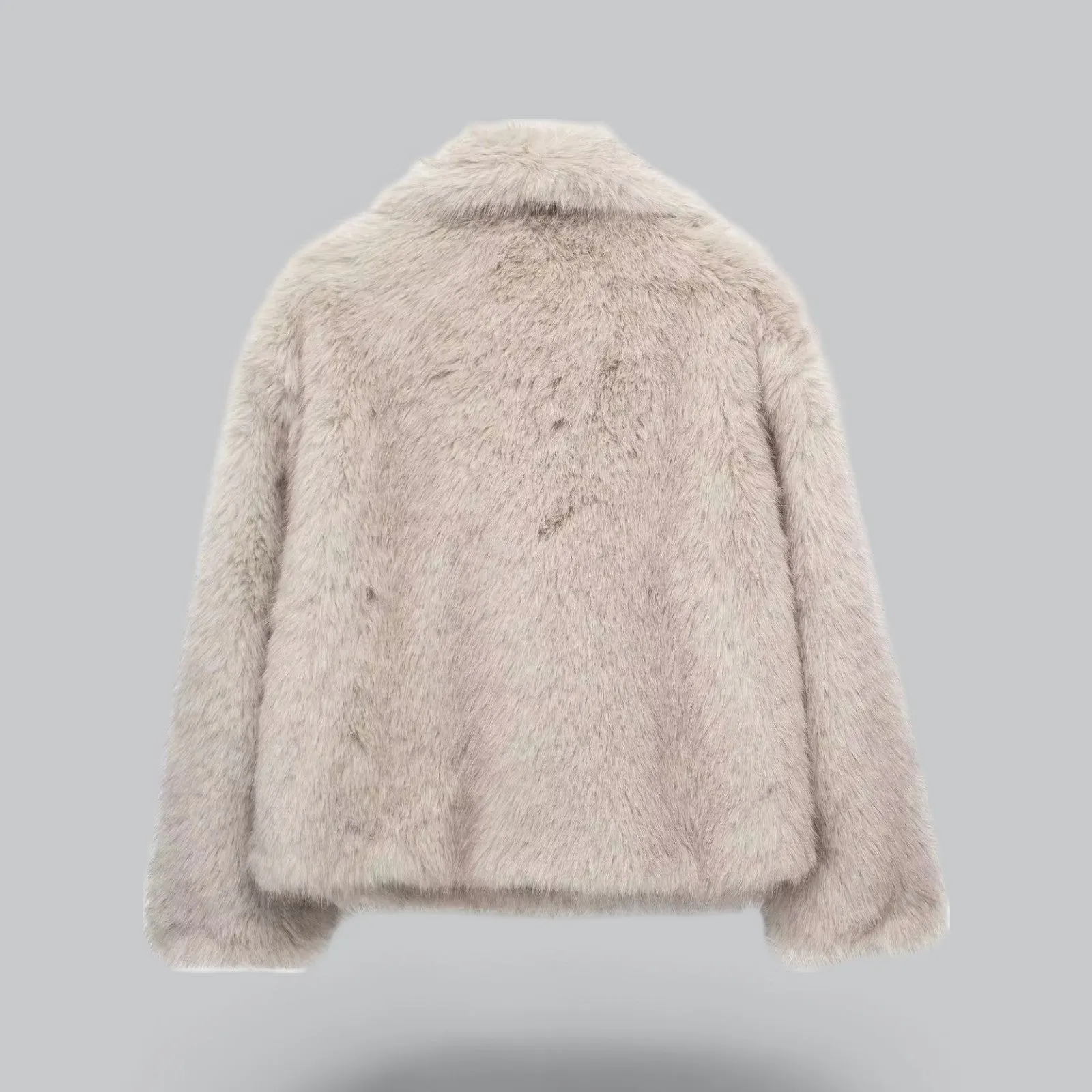 Faux Fur Winter Jacket | Women's Luxury Coat, Soft Material, Warm & Stylish Design
