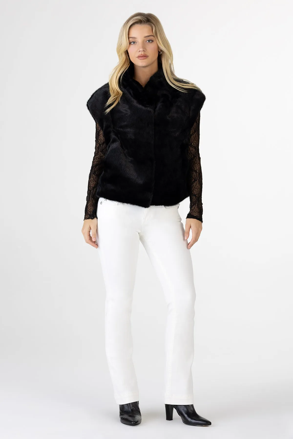 Fauxver It Fur Vest