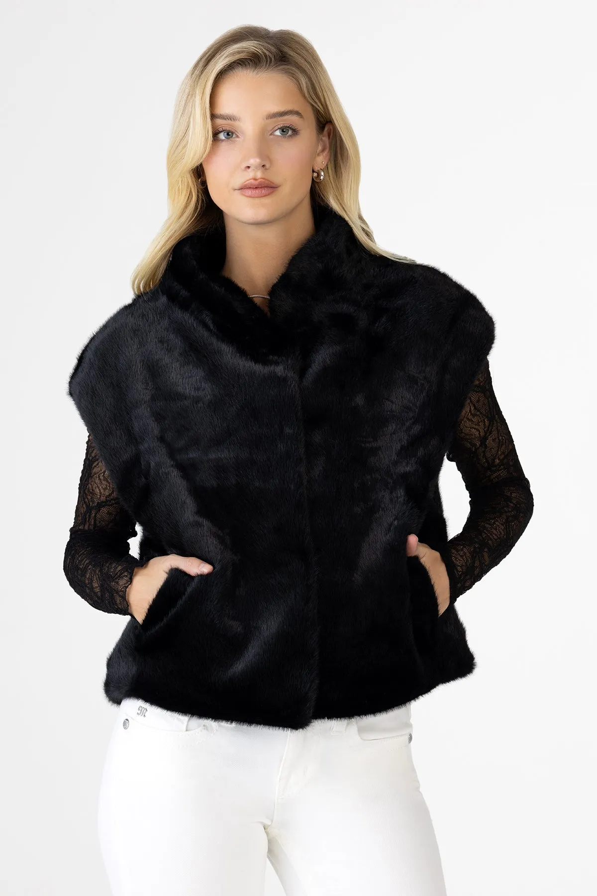 Fauxver It Fur Vest