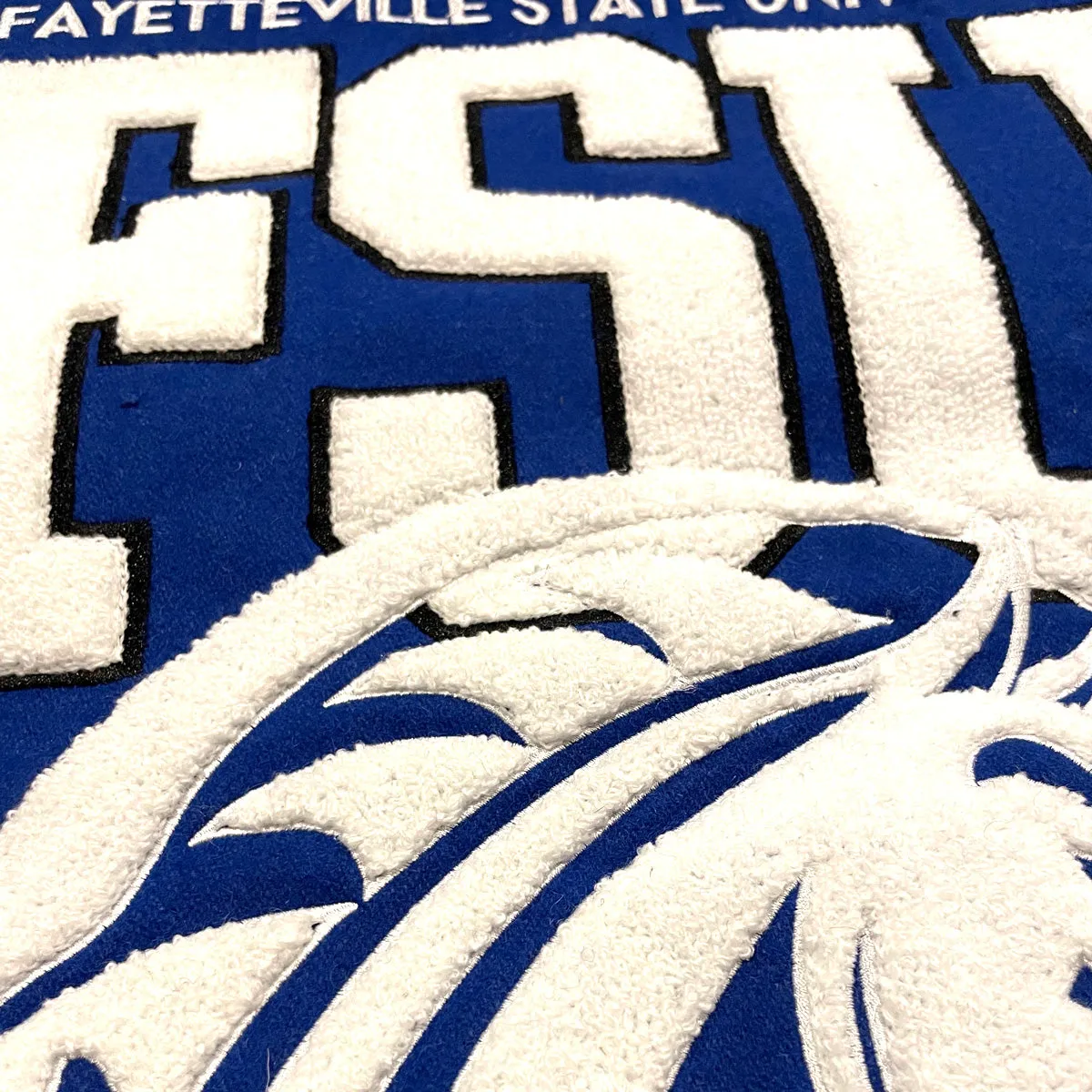 Fayetteville State | VARSITY JACKET ROYAL BLUE UNISEX