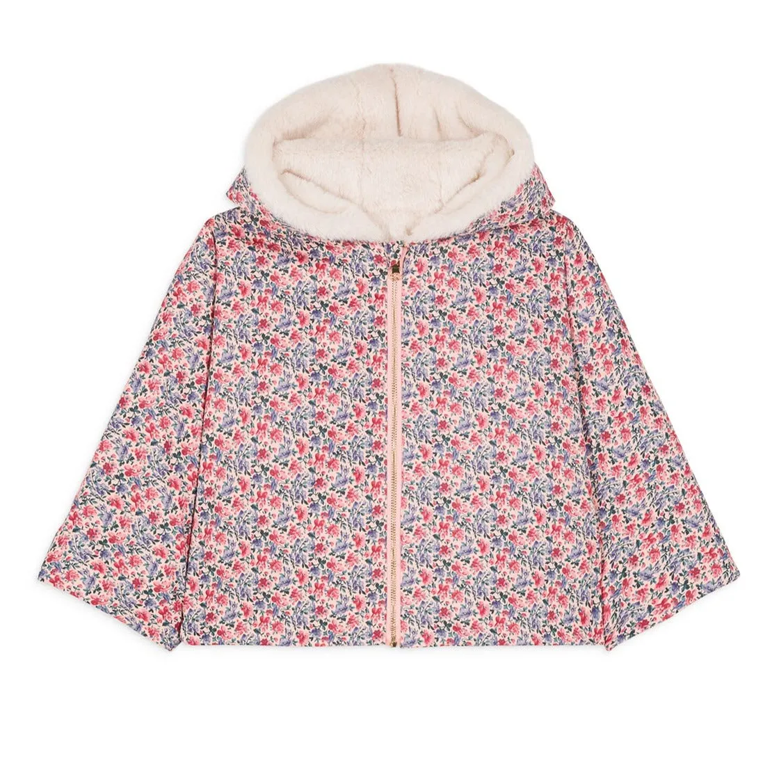 Felvet Reversible Blush Floral Jacket