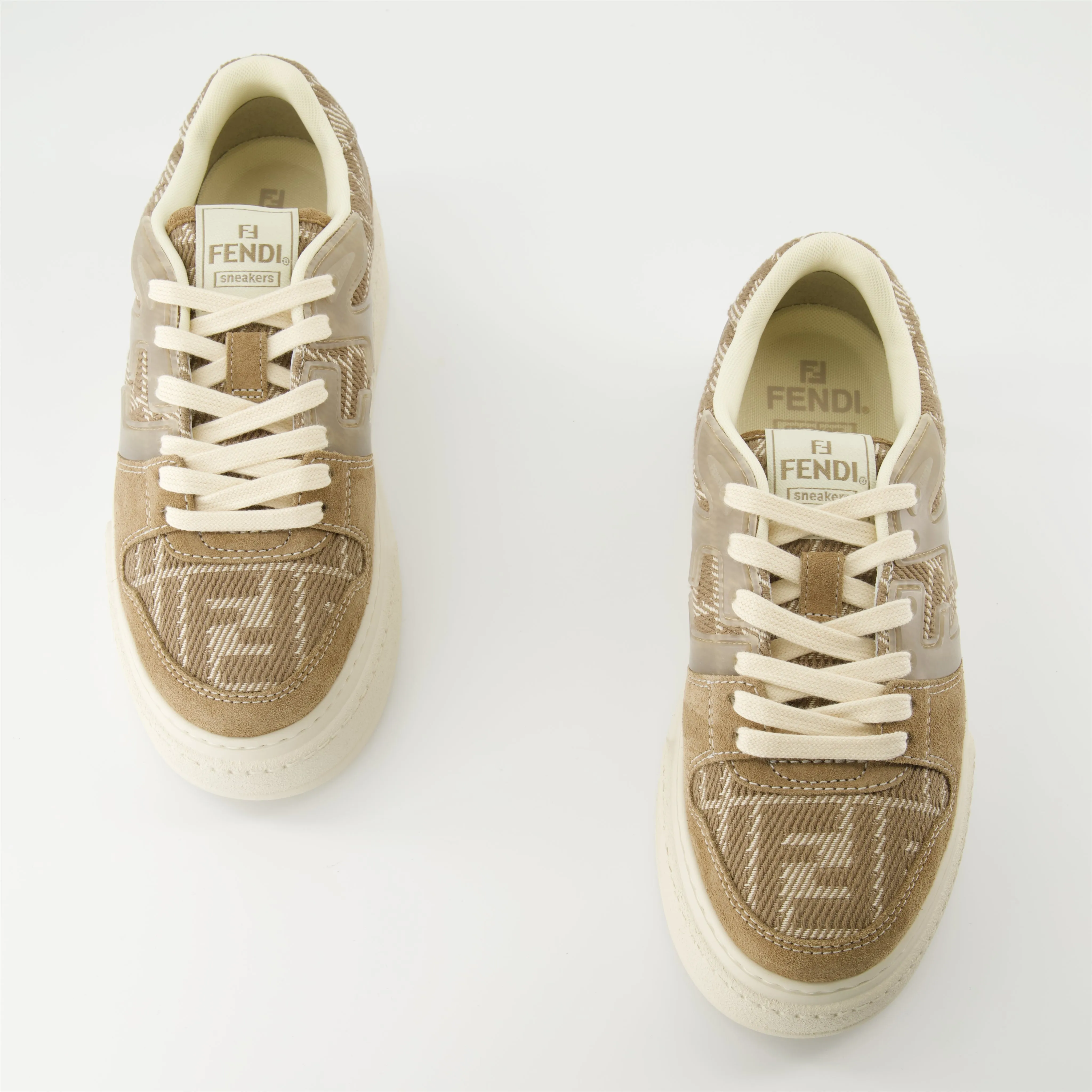 Fendi Match Platform Sneakers