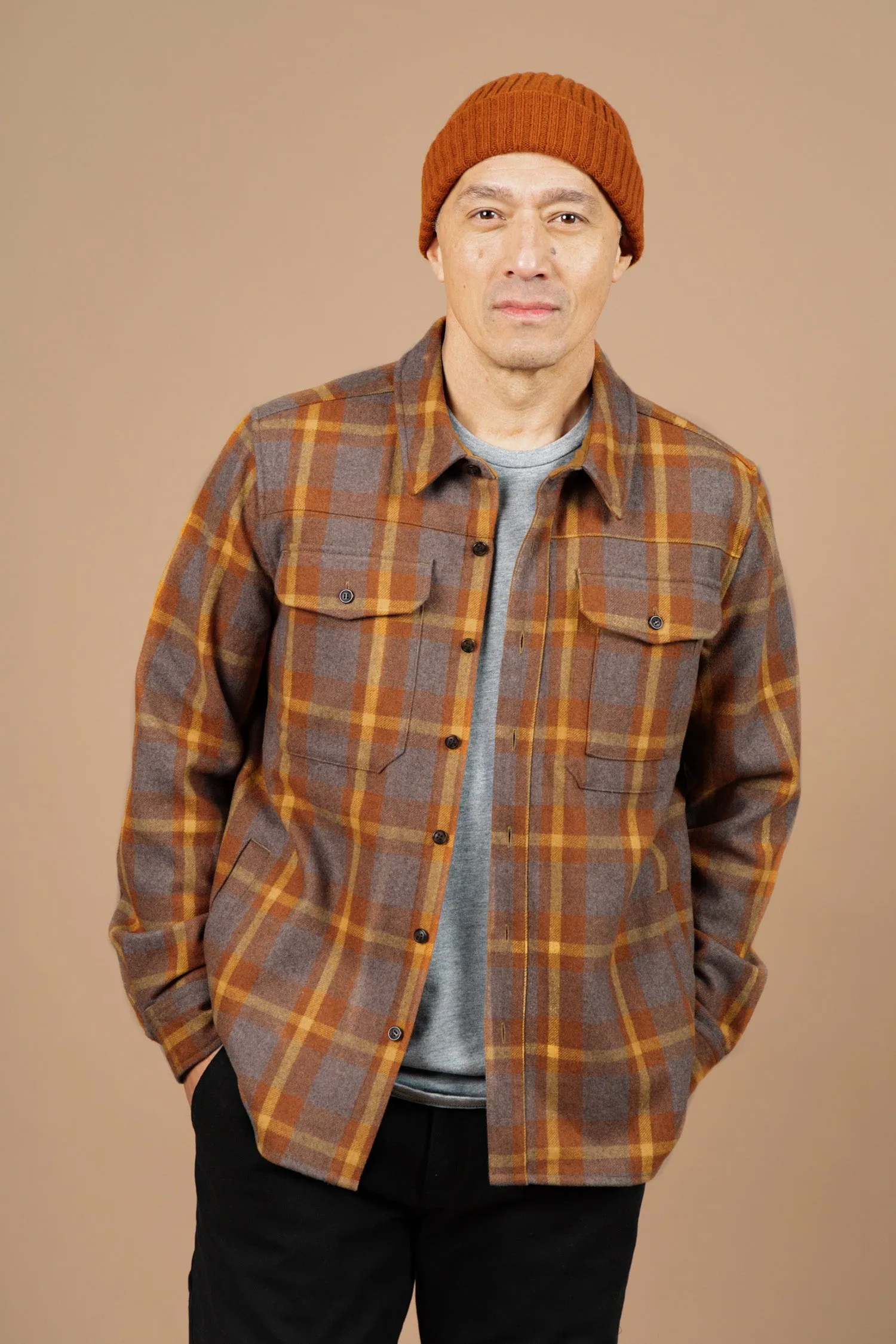 Fielding Shirt Jacket / Sunrise Plaid